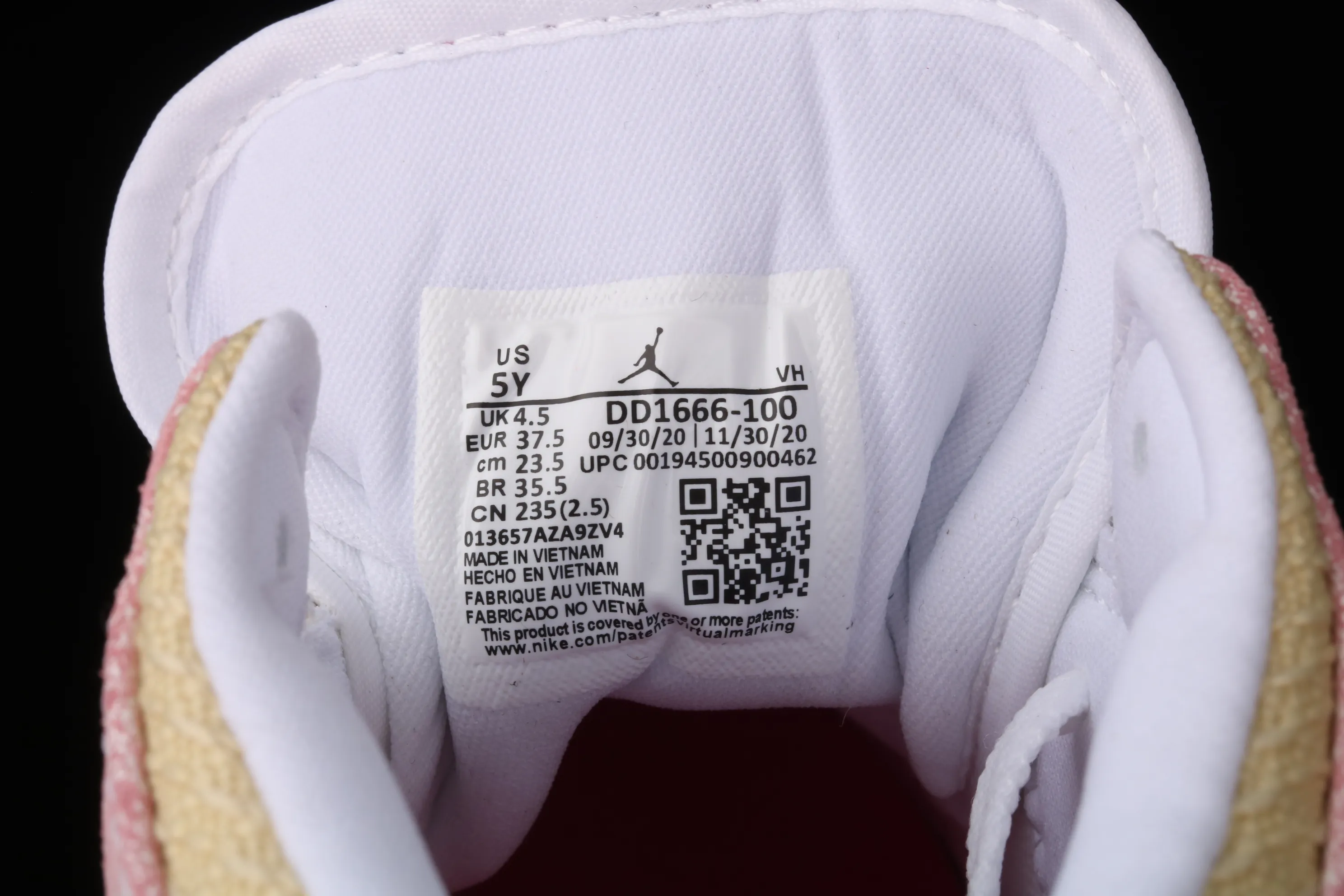 All categories Air Jordan Jordan series basketball shoes Air Jordan 1 Mid P version Air Jordan 1 Mid GS AJ1 Joe 1 Ice Cream Zhongbang basketball shoes DD1666-100